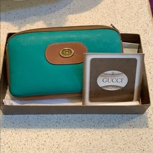 Authentic Vintage Gucci Small Accessory Pouch